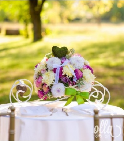 aranjament masa nunta